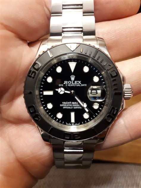 yacht master 40 bezel